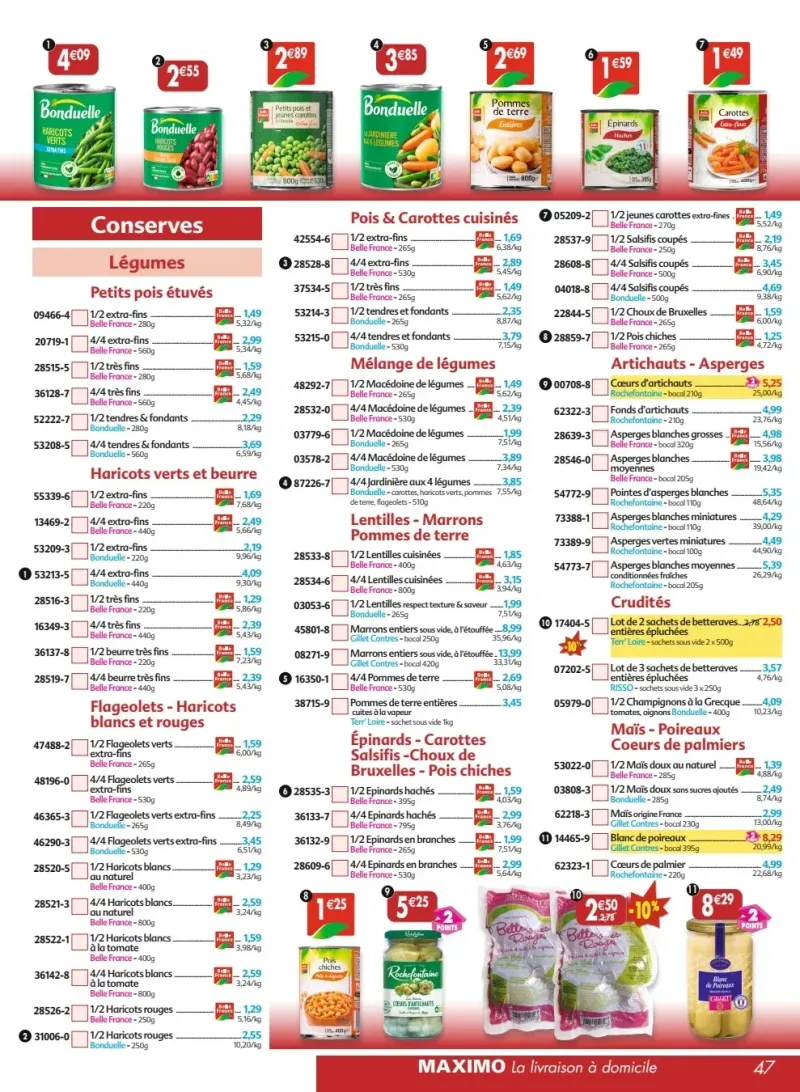 Maximo catalogue du 25/09 au 22/10/2026 – page 47