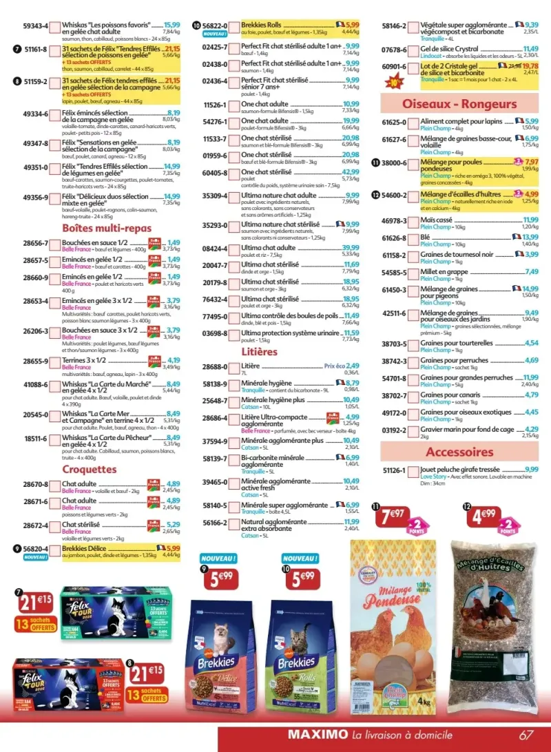 Maximo catalogue du 25/09 au 22/10/2026 – page 67