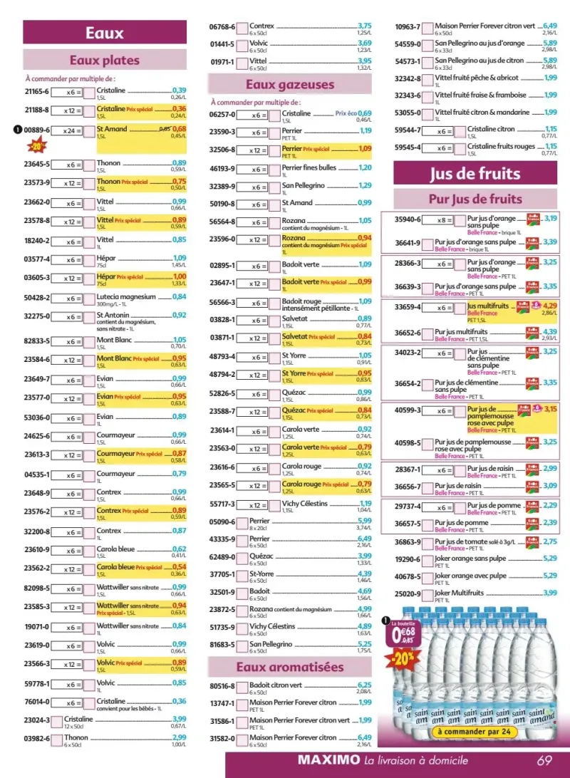 Maximo catalogue du 25/09 au 22/10/2026 – page 69