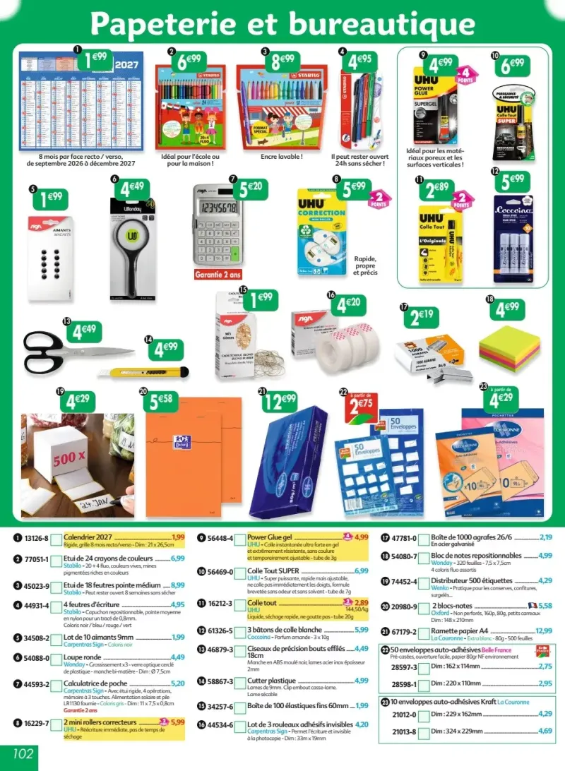 Maximo catalogue du 25/09 au 22/10/2026 – page 102
