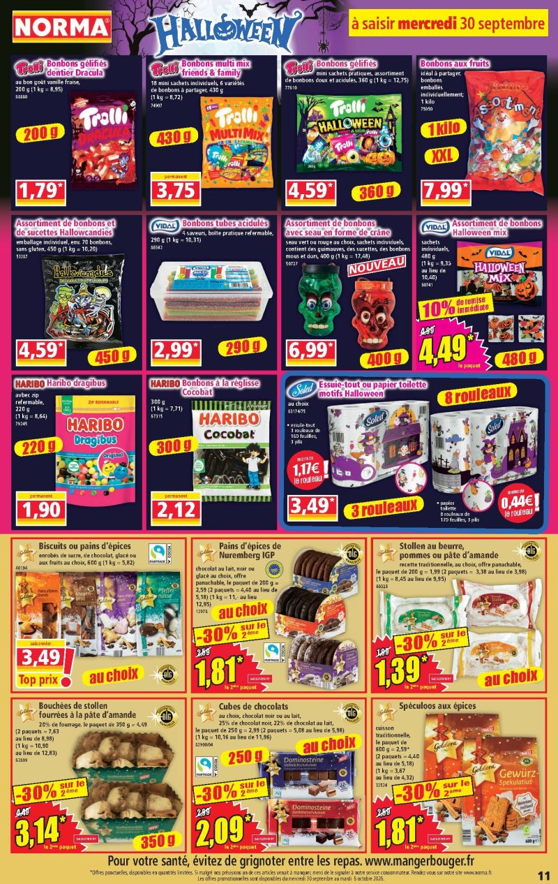 Norma catalogue du 30/09 au 06/10/2026 – page 11