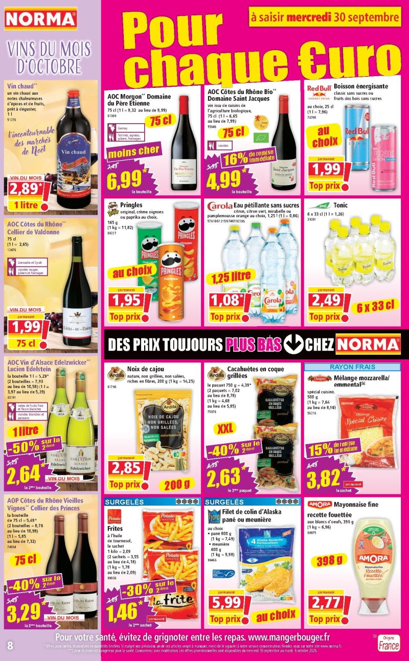 Norma catalogue du 30/09 au 06/10/2026 – page 8