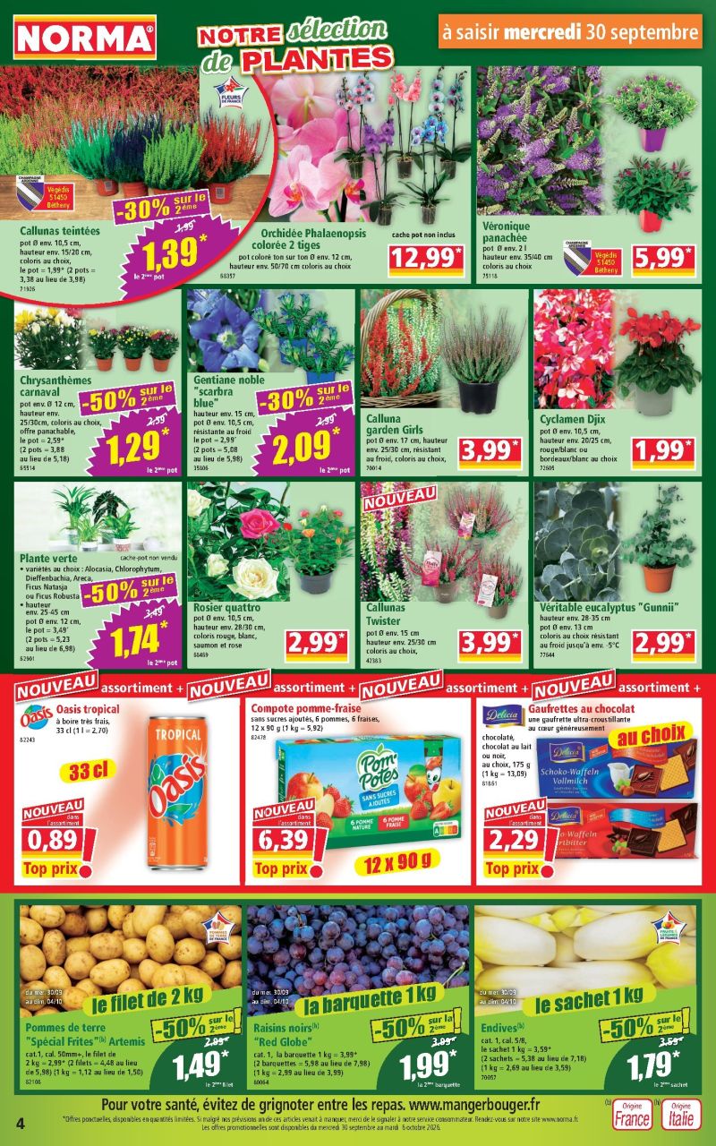 Norma catalogue du 30/09 au 06/10/2026 – page 4