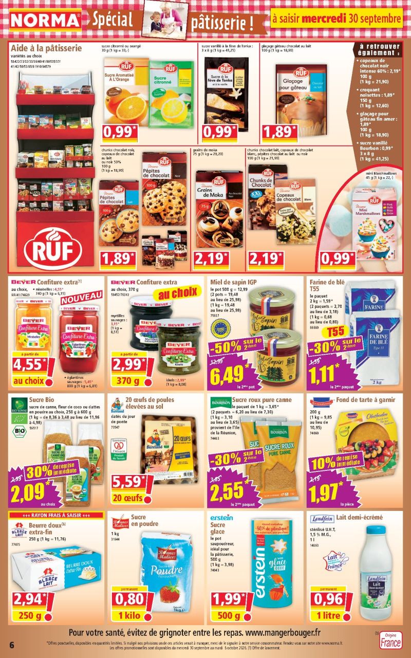 Norma catalogue du 30/09 au 06/10/2026 – page 6