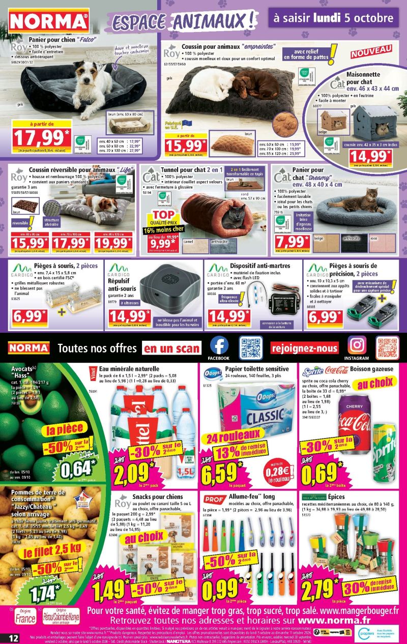 Norma catalogue du 30/09 au 06/10/2026 – page 12