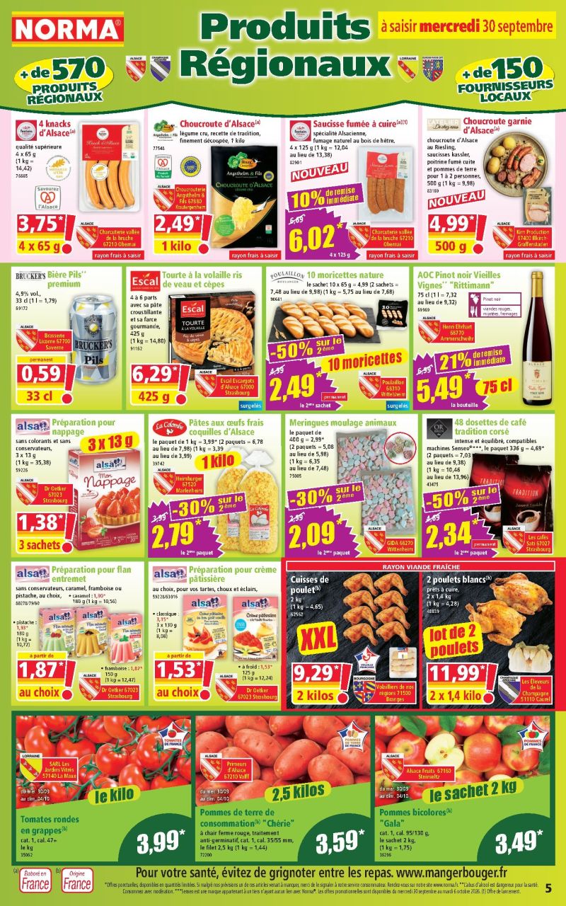 Norma catalogue du 30/09 au 06/10/2026 – page 5