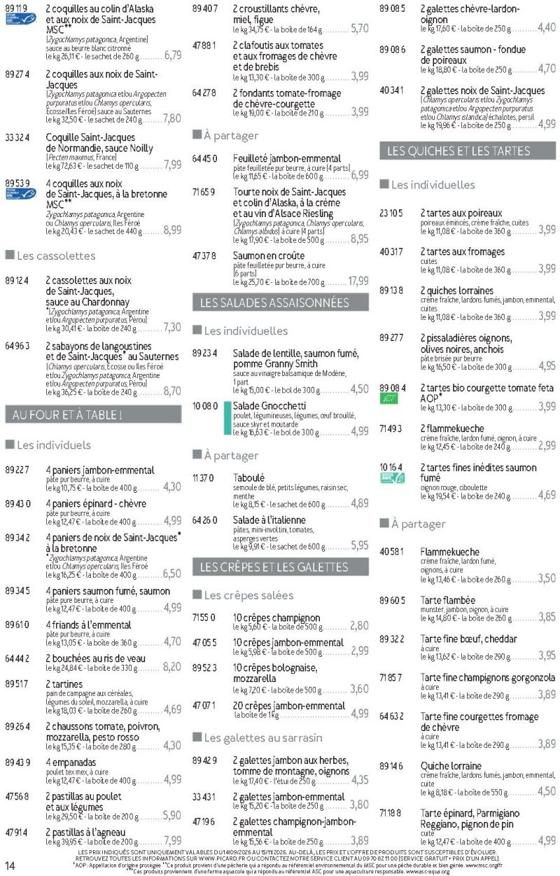 Picard catalogue du 13/09 au 15/11/2026 – page 14