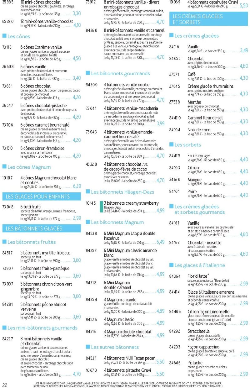 Picard catalogue du 13/09 au 15/11/2026 – page 22
