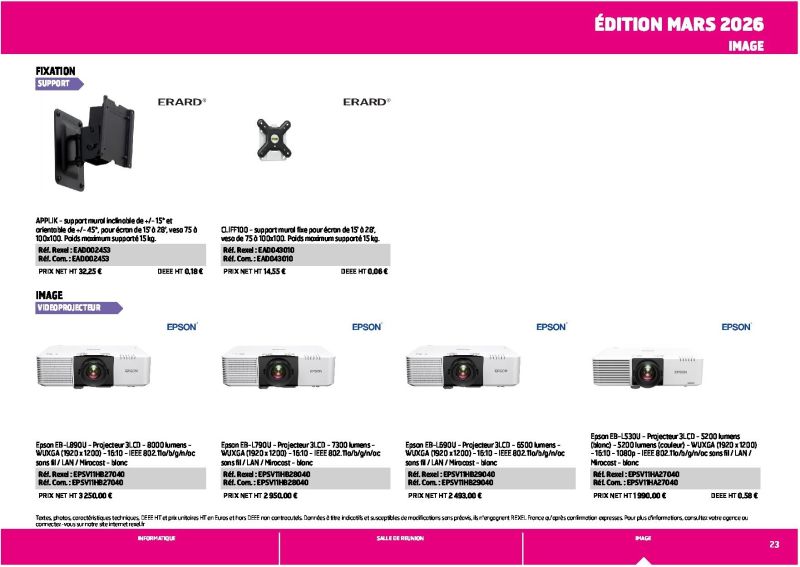 Rexel                                                     catalogue du 01/03 au 28/02/2027 – page 23