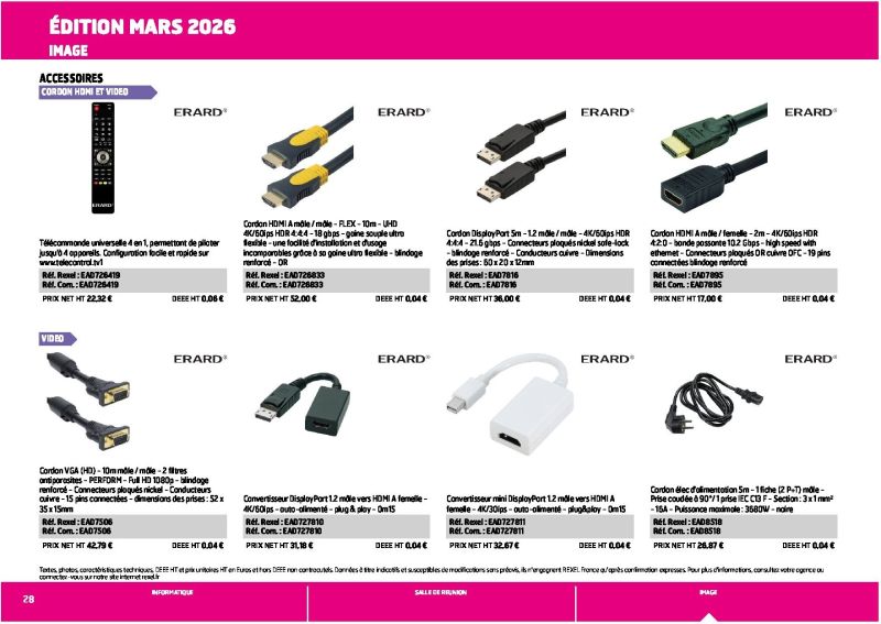 Rexel                                                     catalogue du 01/03 au 28/02/2027 – page 28