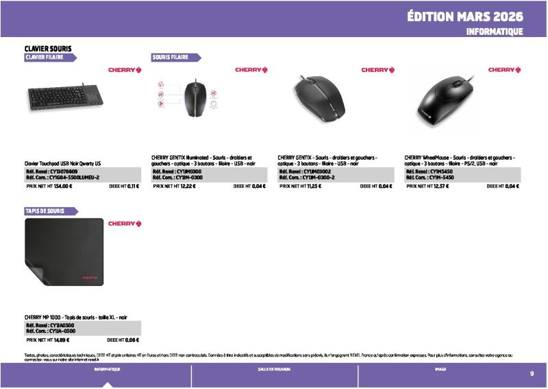 Rexel                                                     catalogue du 01/03 au 28/02/2027 – page 9