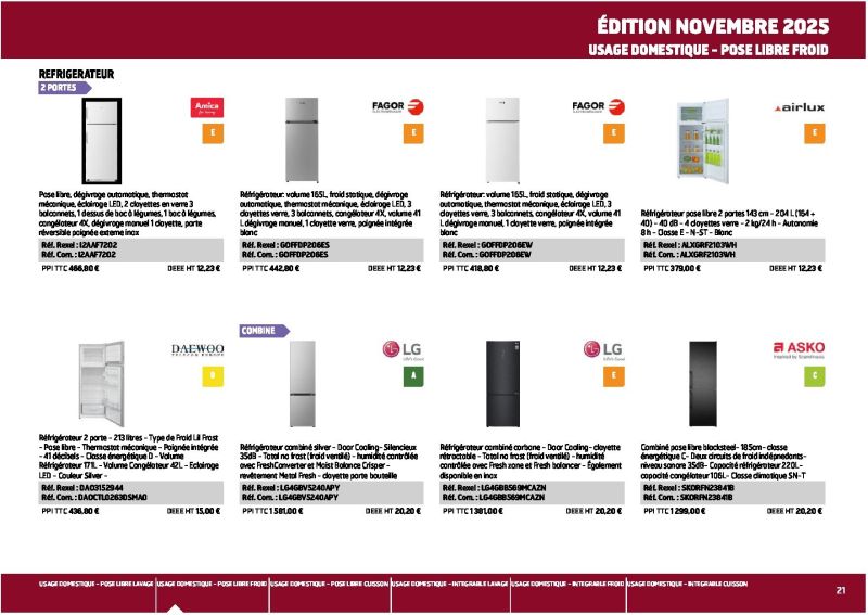 Rexel                                                     catalogue du 01/01 au 31/12/2026 – page 21