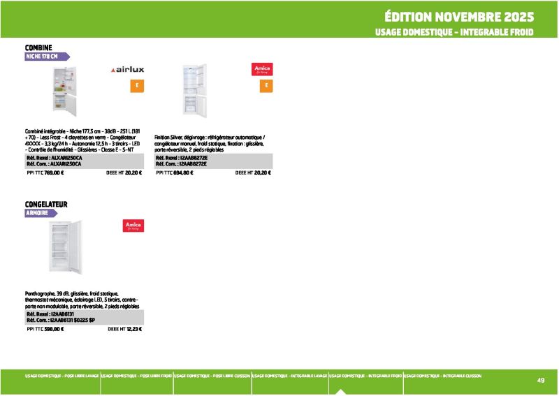 Rexel                                                     catalogue du 01/01 au 31/12/2026 – page 49