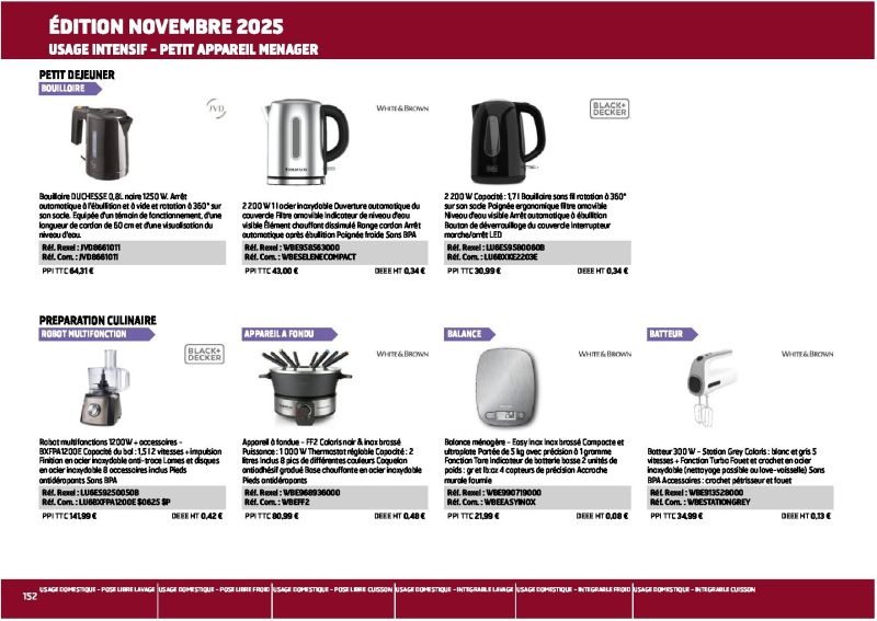 Rexel                                                     catalogue du 01/01 au 31/12/2026 – page 152