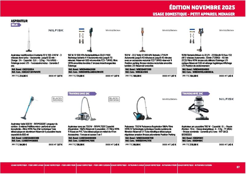 Rexel                                                     catalogue du 01/01 au 31/12/2026 – page 87