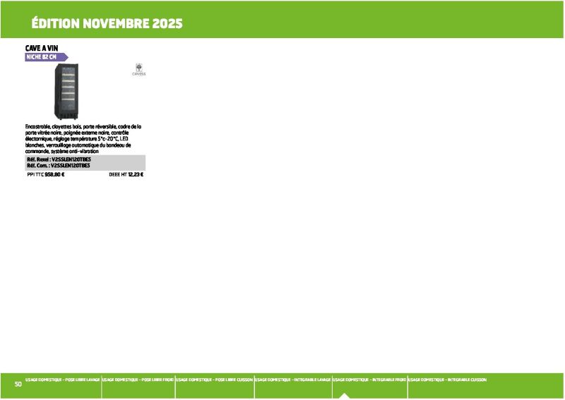 Rexel                                                     catalogue du 01/01 au 31/12/2026 – page 50