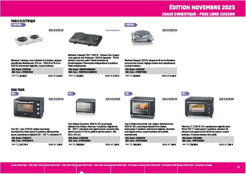 Rexel                                                     catalogue du 01/01 au 31/12/2026 – page 31