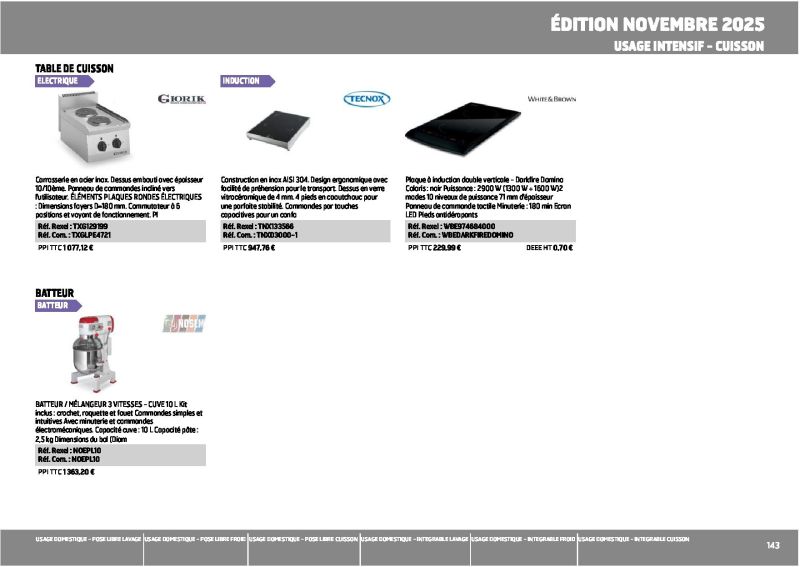Rexel                                                     catalogue du 01/01 au 31/12/2026 – page 143
