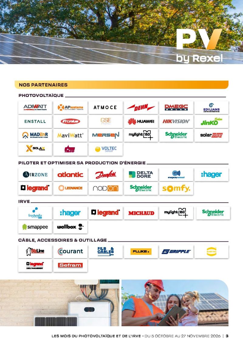Rexel                                                     catalogue du 01/01 au 31/12/2026 – page 3