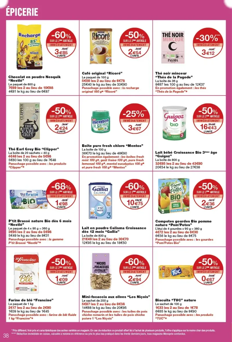 Monoprix catalogue du 06/10 au 18/10/2026 – page 38