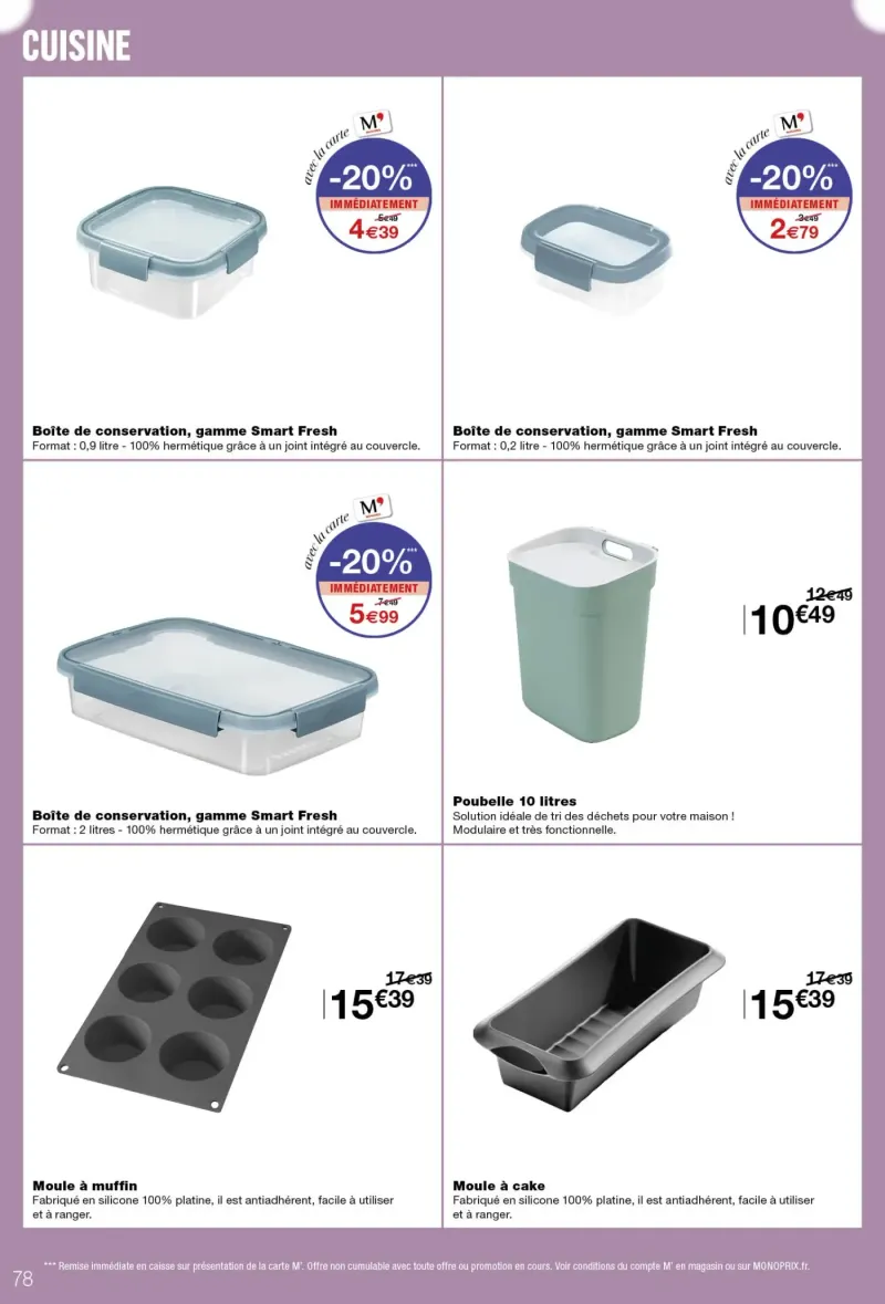 Monoprix catalogue du 06/10 au 18/10/2026 – page 78