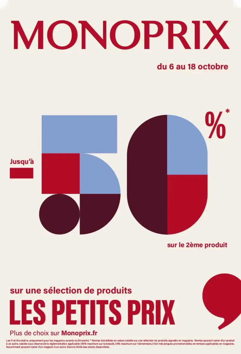 Monoprix catalogue du 06/10 au 18/10/2026 – page 1