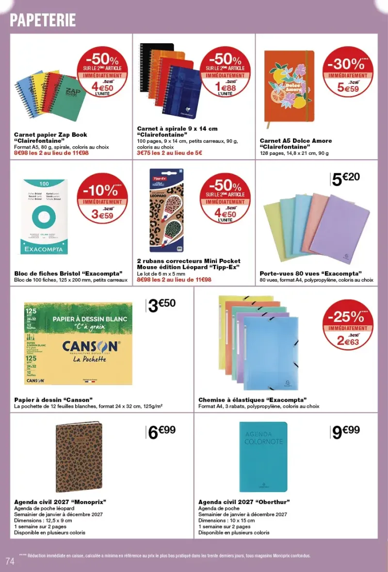 Monoprix catalogue du 06/10 au 18/10/2026 – page 74