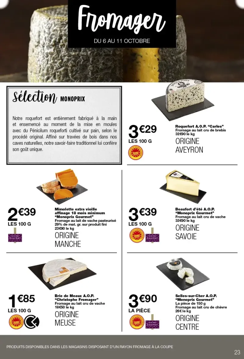Monoprix catalogue du 06/10 au 18/10/2026 – page 23