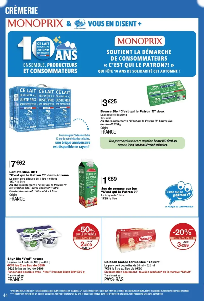 Monoprix catalogue du 06/10 au 18/10/2026 – page 44