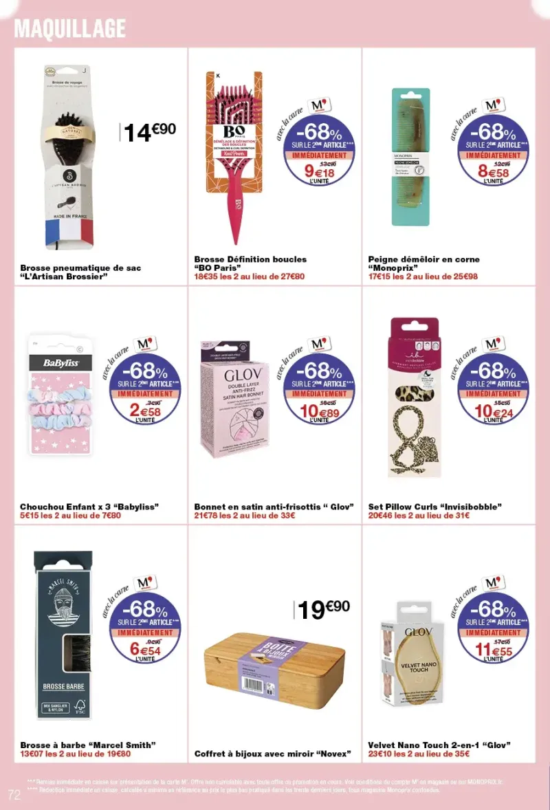 Monoprix catalogue du 06/10 au 18/10/2026 – page 72