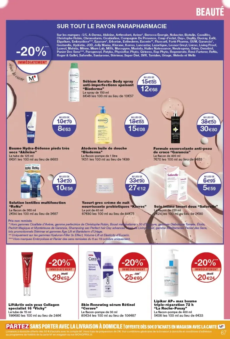 Monoprix catalogue du 06/10 au 18/10/2026 – page 67