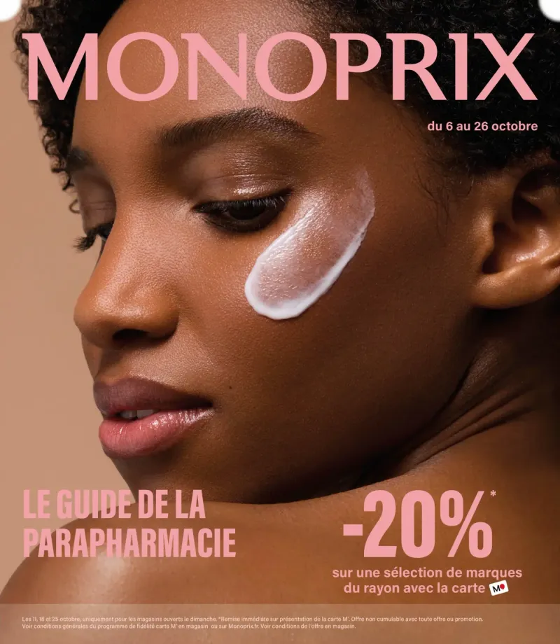 Monoprix catalogue du 06/10 au 26/10/2026 – page 1