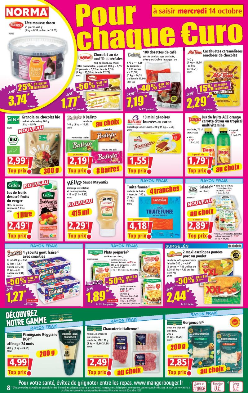 Norma catalogue du 14/10 au 20/10/2026 – page 8
