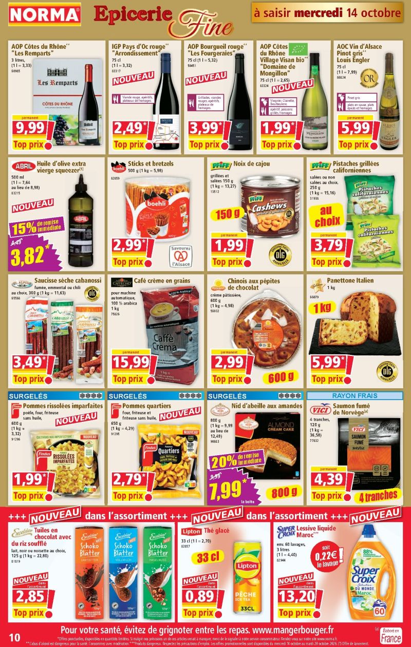 Norma catalogue du 14/10 au 20/10/2026 – page 10