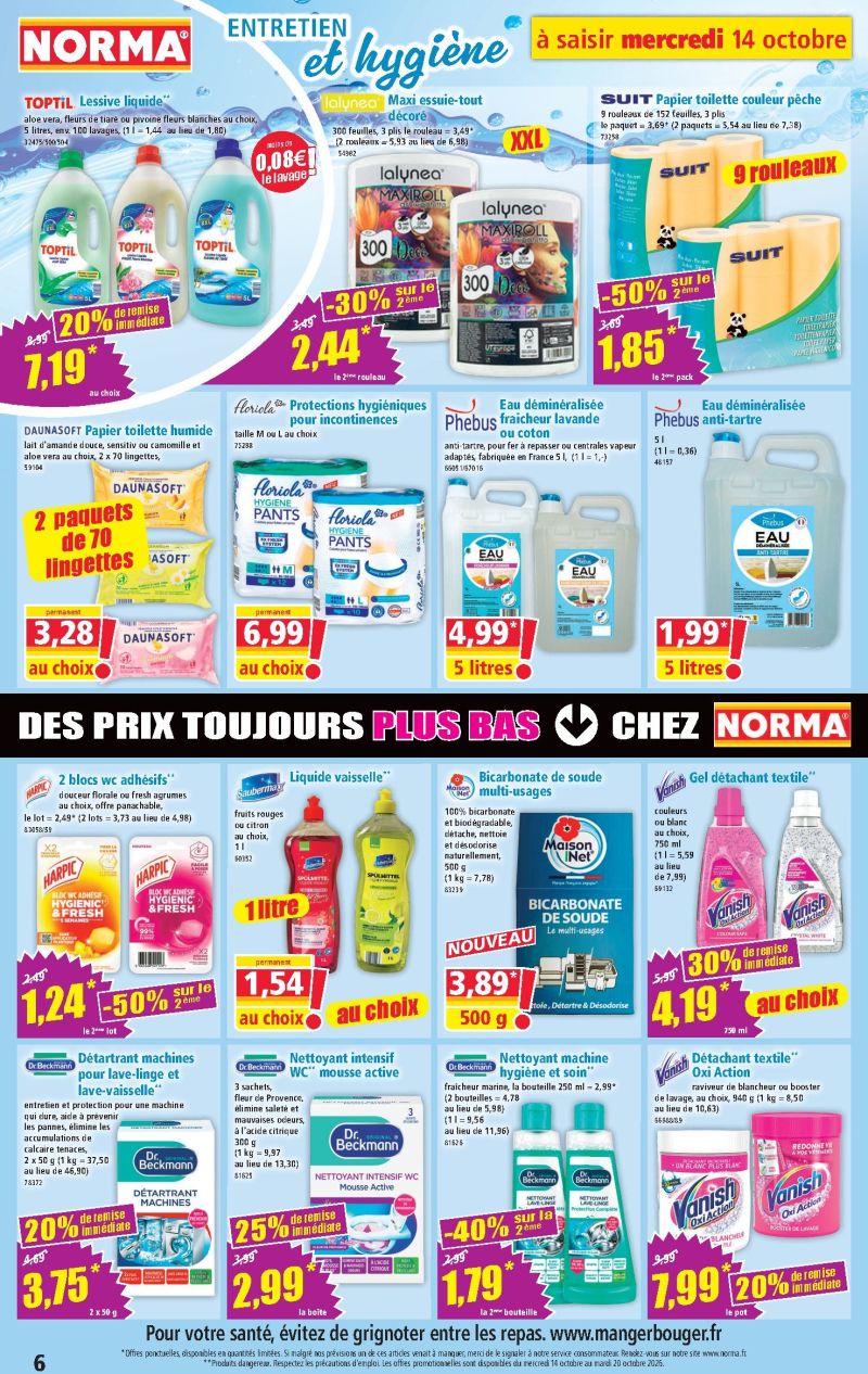 Norma catalogue du 14/10 au 20/10/2026 – page 6
