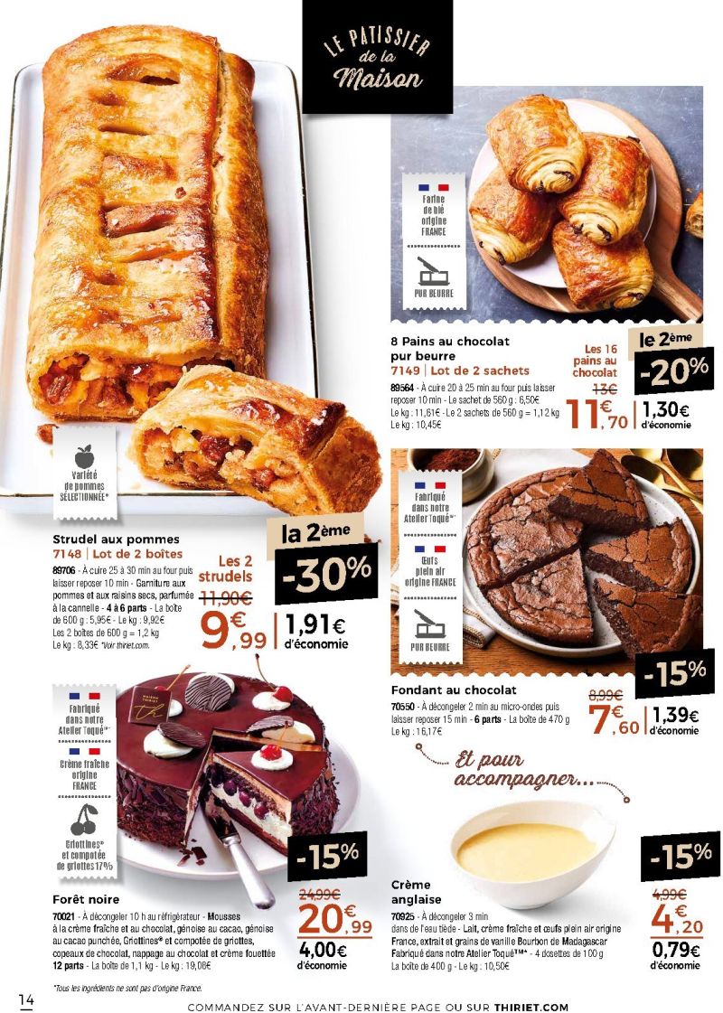 Thiriet catalogue du 30/09 au 22/10/2026 – page 14