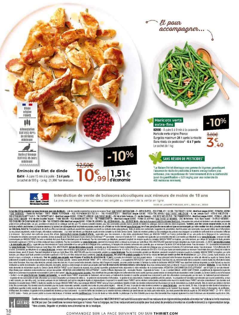 Thiriet catalogue du 30/09 au 22/10/2026 – page 18