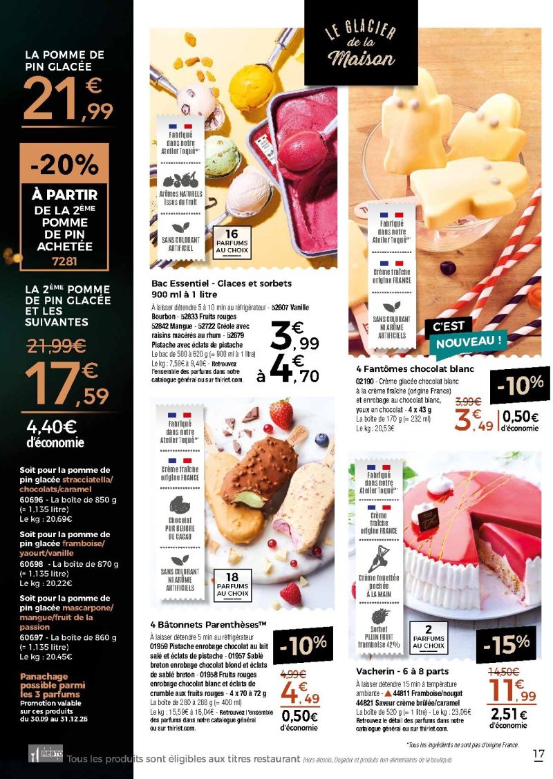 Thiriet catalogue du 30/09 au 22/10/2026 – page 17