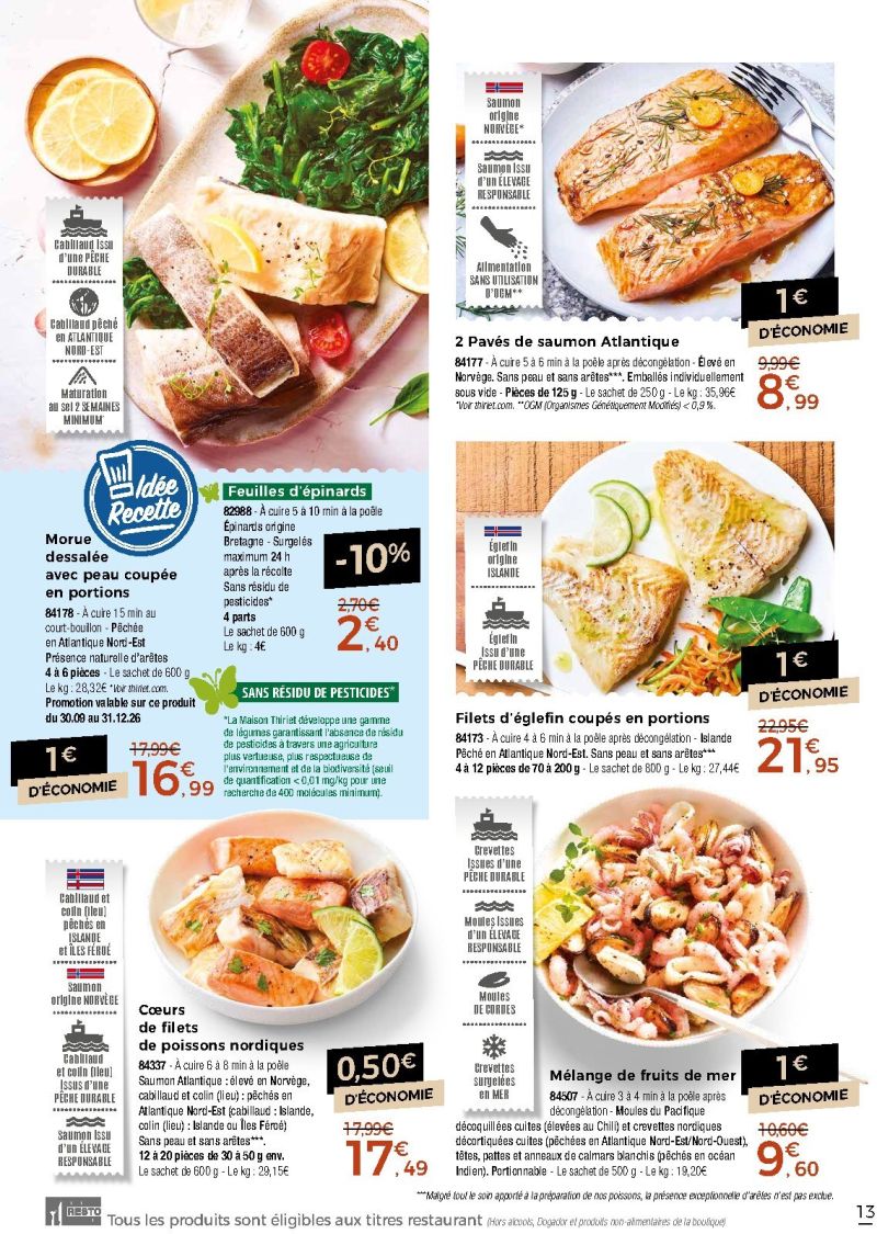 Thiriet catalogue du 30/09 au 22/10/2026 – page 13