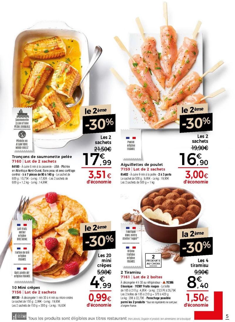 Thiriet catalogue du 30/09 au 22/10/2026 – page 5
