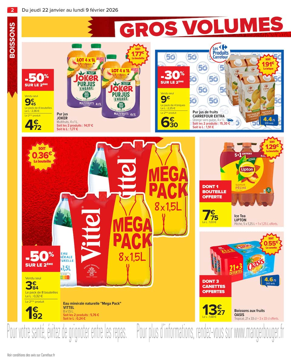 GROS VOLUMES = PETITS PRIX - Page 4