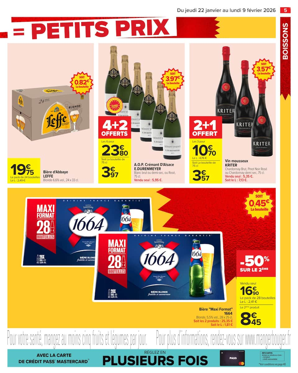 GROS VOLUMES = PETITS PRIX - Page 7