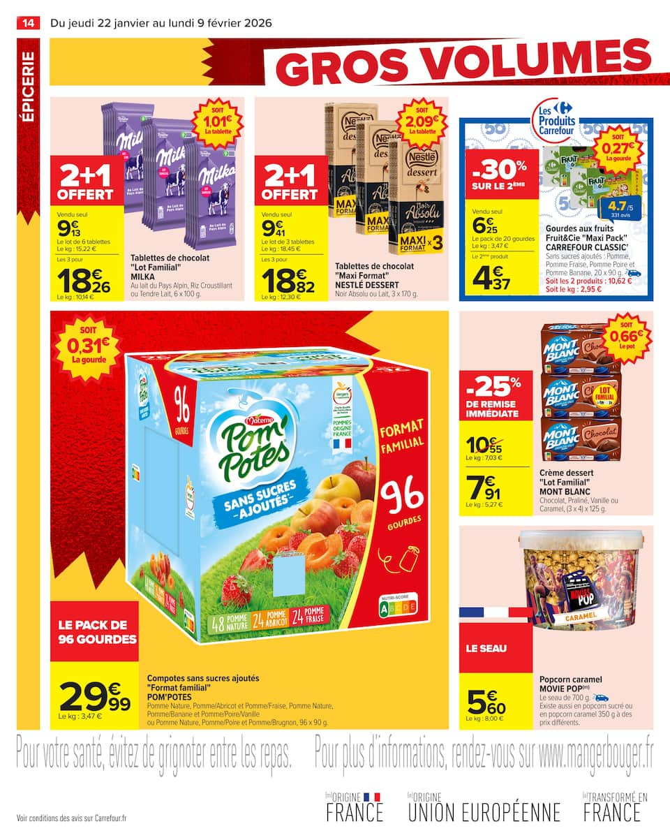 GROS VOLUMES = PETITS PRIX - Page 16