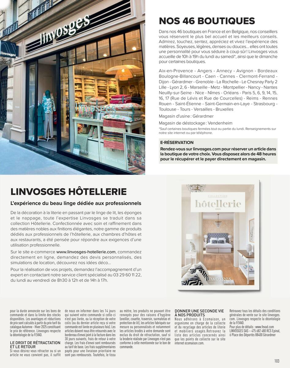 L'AMOUR DU BEAU LINGE - Page 105