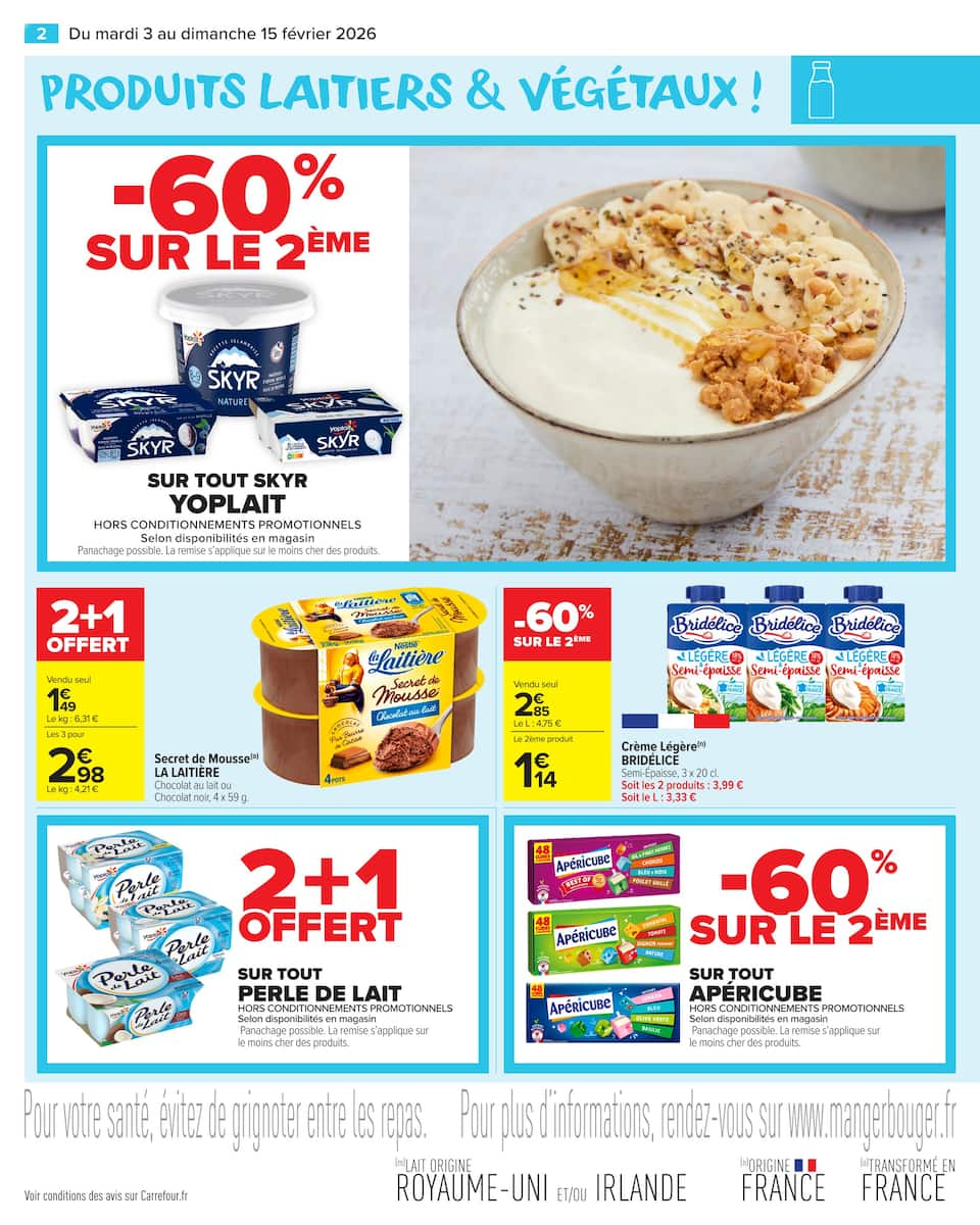 PRODUITS LAITIERS & VÉGÉTAUX ! - Page 4