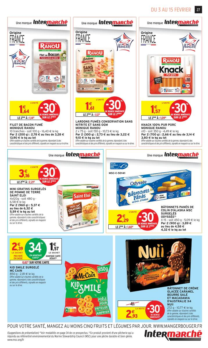 JUSQU'À -60% DE REMISE IMMÉDIATE SUR LE 2ÈME - Page 27