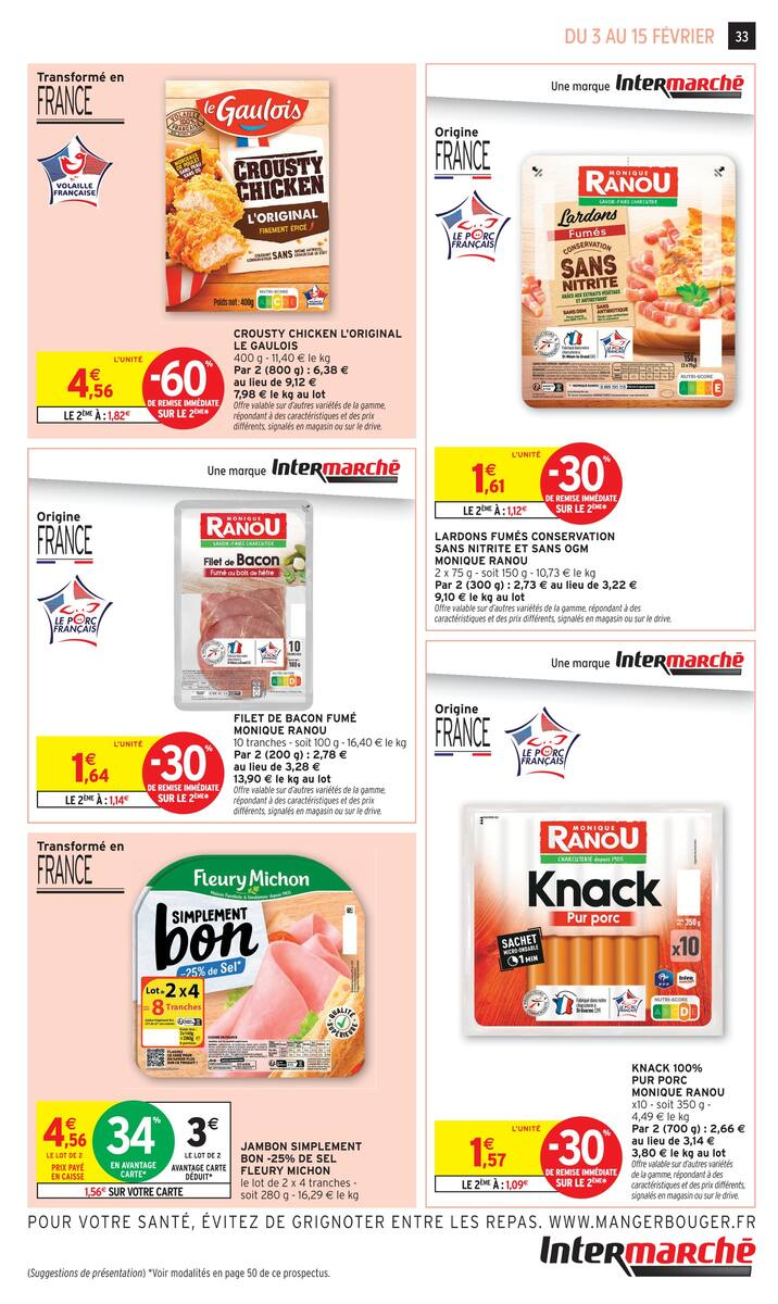 JUSQU'À -60% DE REMISE IMMÉDIATE SUR LE 2ÈME - Page 33