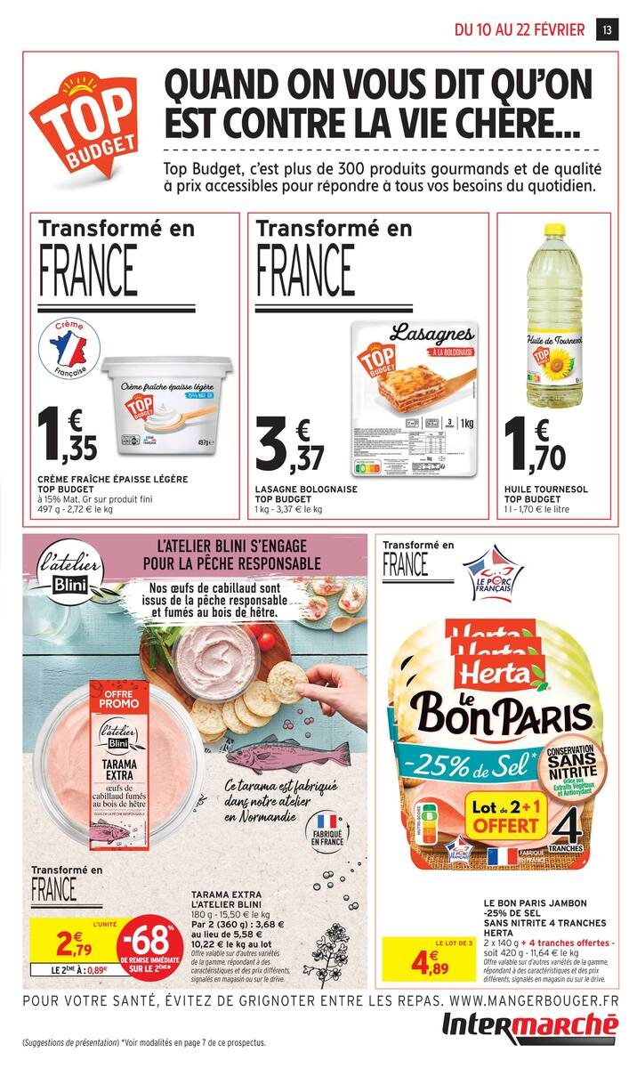 JUSQU'À 20€ OFFERTS EN BONS D'ACHAT SUR LE RAYON SURGELÉS - Page 13