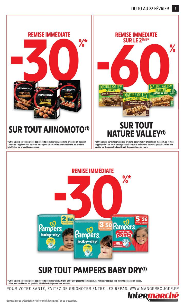 JUSQU'À 20€ OFFERTS EN BONS D'ACHAT SUR LE RAYON SURGELÉS - Page 5