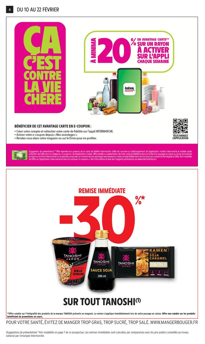 JUSQU'À 20€ OFFERTS EN BONS D'ACHAT SUR LE RAYON SURGELÉS - Page 4